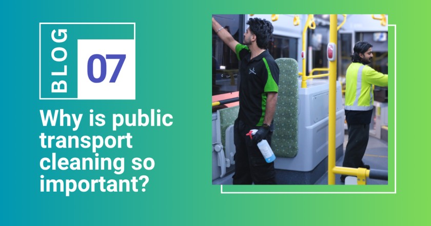 Why is public transport cleaning so important