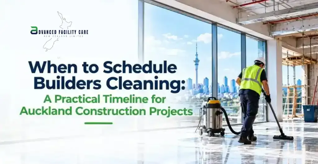 schedule builders cleaning
