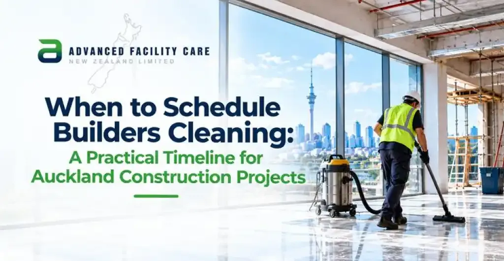 schedule builders cleaning