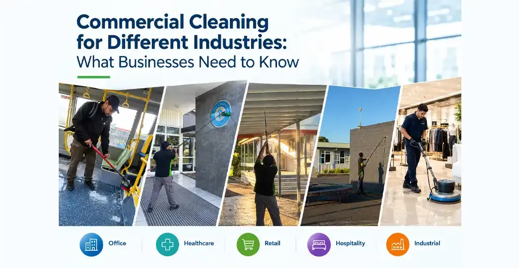 Commercial Cleaning for Different Industries