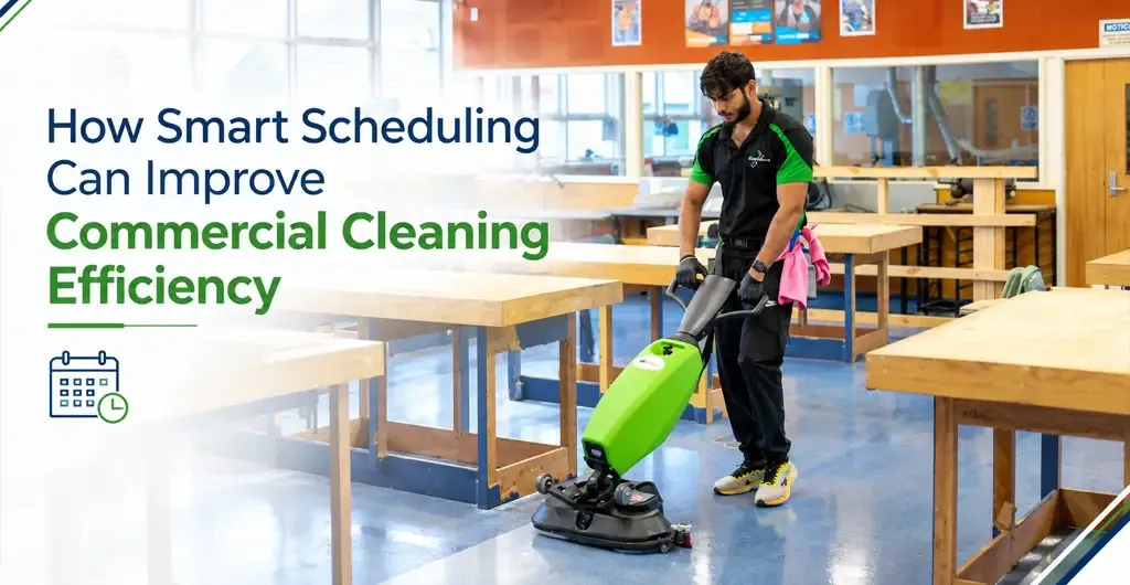 Smart Scheduling Commercial cleaning